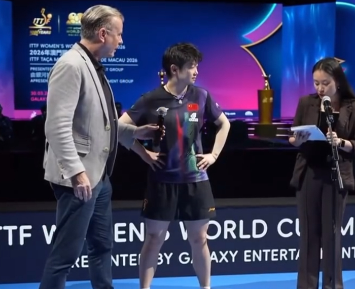 孙颖莎王曼昱澳门世界杯决赛巅峰对决 再次上演