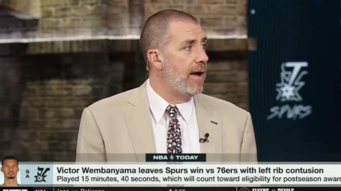 文班亚马肋骨无结构性损伤 马刺期待其复出助战